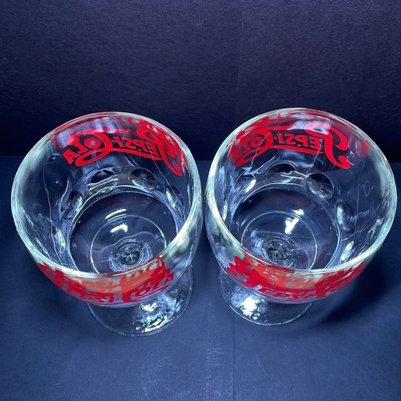 Vintage Pepsi-Cola Goblets - Picture 6 of 14